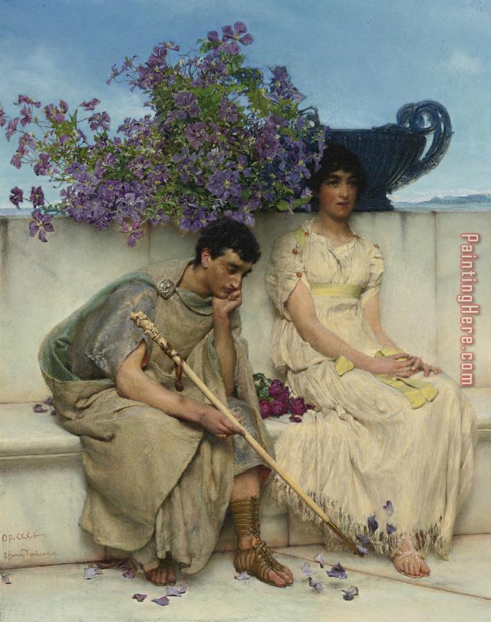 Sir Lawrence Alma-Tadema An Eloquent Silence